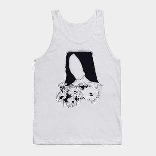 Black & white Elegant Art 12 Tank Top